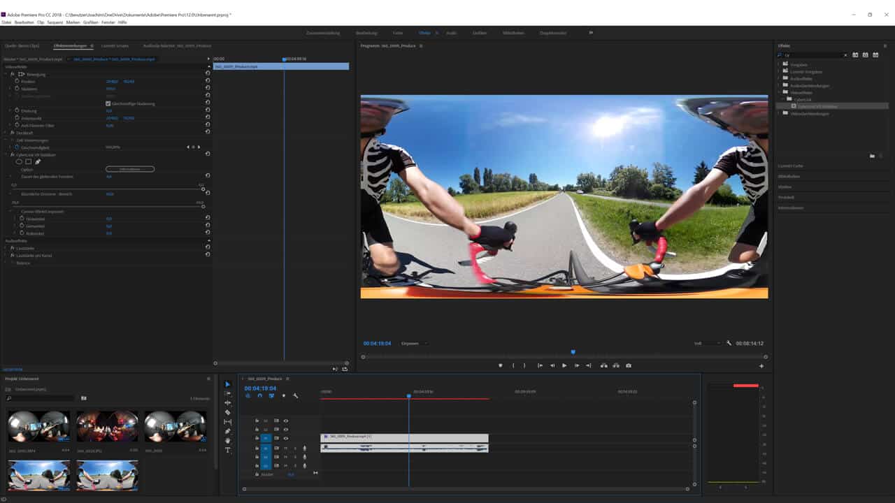 CyberLink VR And 360 Video Stabilizer For Adobe Premiere And Affects -