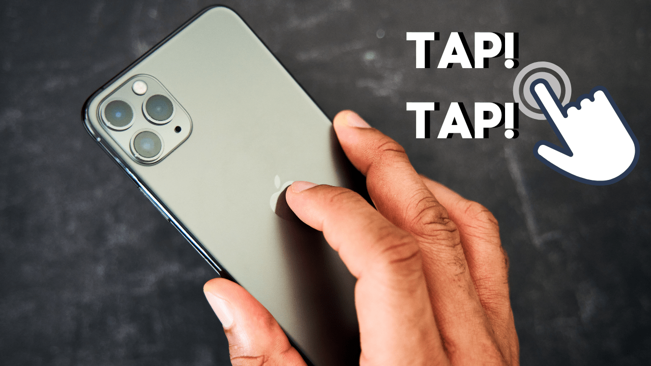 how to set up back tap on iphone 13