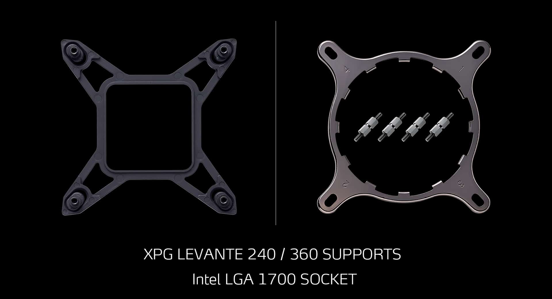 XPG Announces Free LGA 1700 Mounting Kit for LEVANTE 240 and 360 AIO