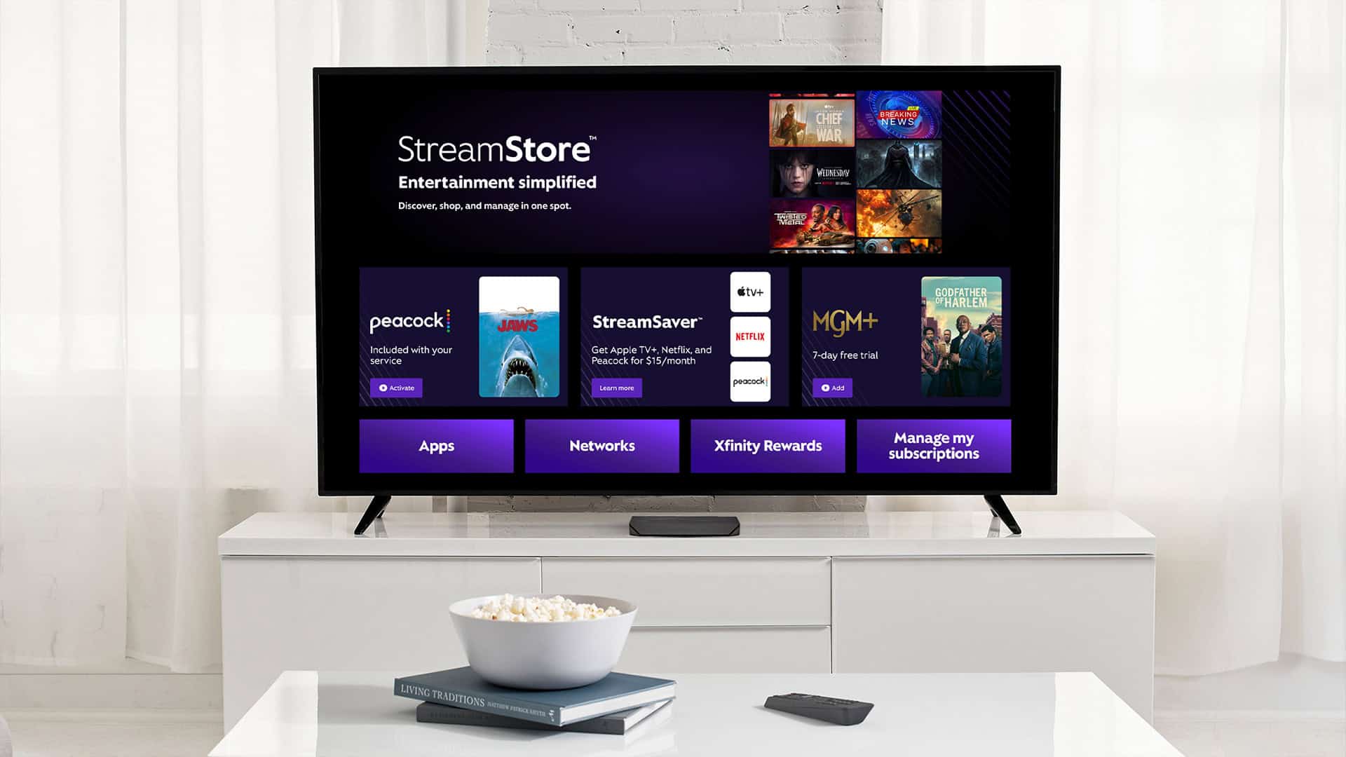 Xfinity StreamStore Puts Consumers in Control of Streaming - BWOne